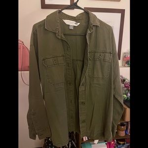 Old Navy, boyfriend shirt, size large